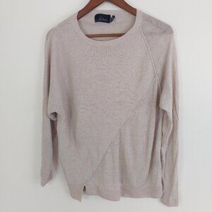 Line the Label Linen Blend Top Size Medium